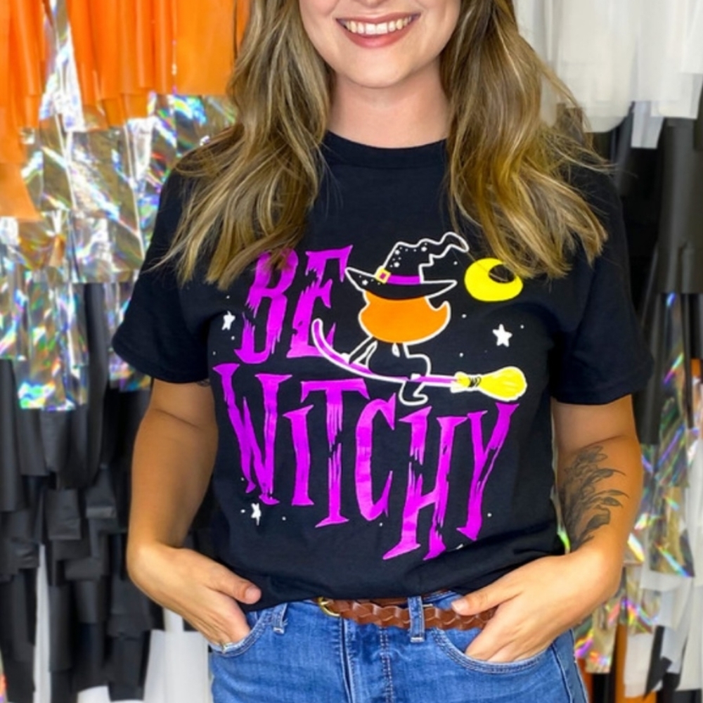 NEW Halloween Be Witchy Tee